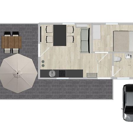 Ferienhaus Seekoje Neustadt-Glewe Esterno foto